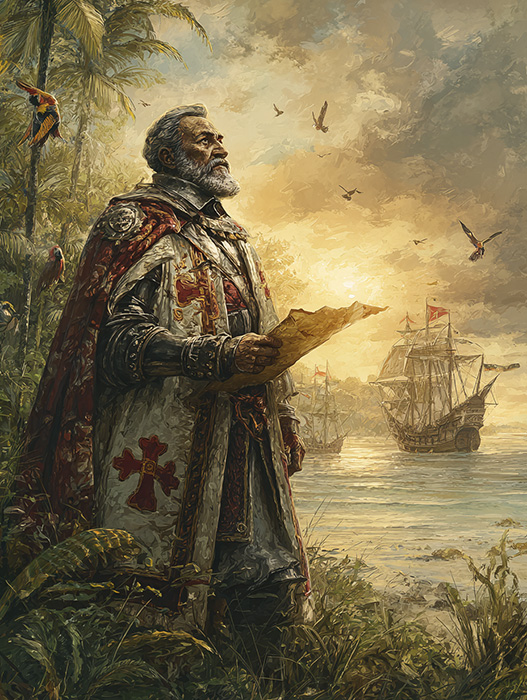 Imagem da colonização