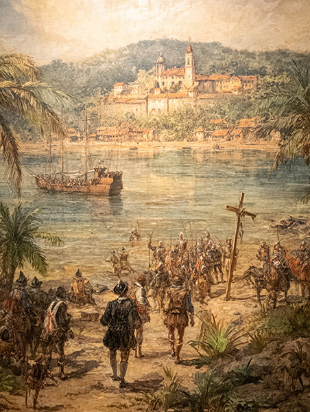 Imagem da colonização